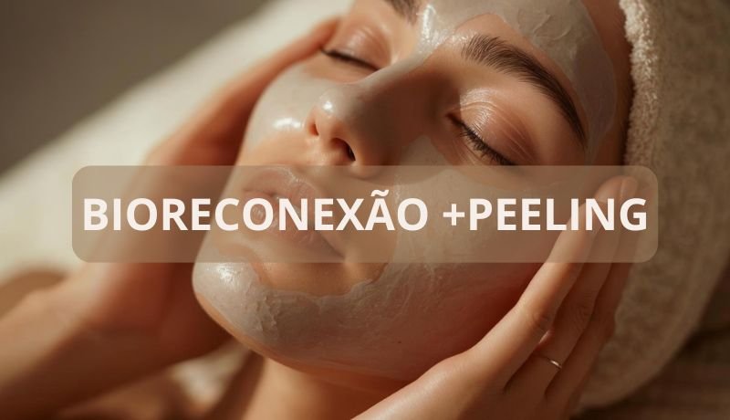 bioreconexão facial com peeling químico